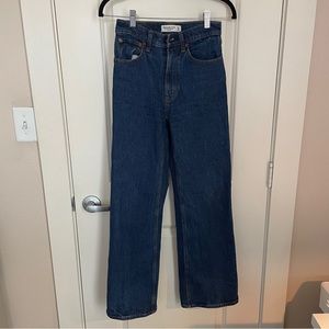 Abercrombie & Fitch 90s relaxed jean high rise